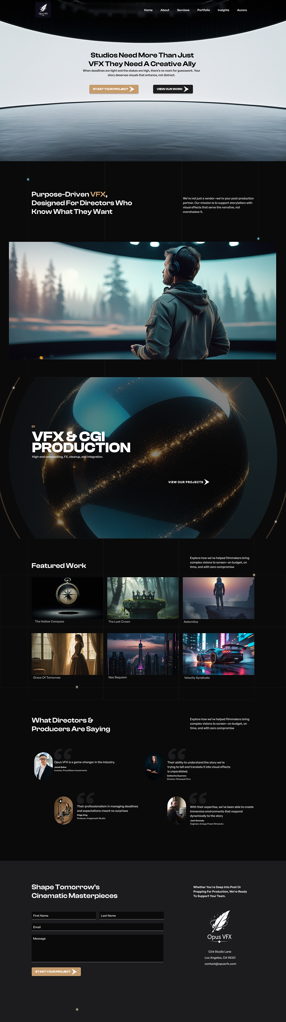 Final homepage showcase using Figma, ChatGPT, and Leonardo AI